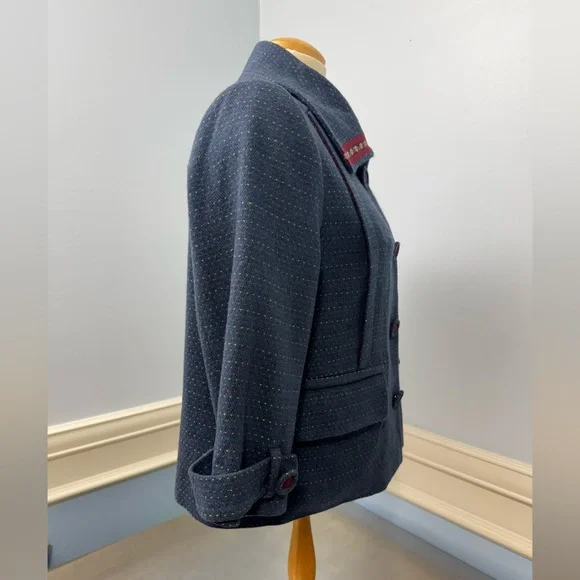 Wool Blend lined Jacket - Picture 2 of 12